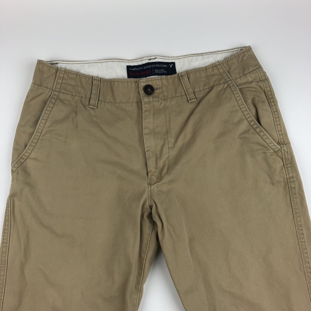 American Eagle Outfitters Original Straight Khaki - Picture 2 of 8